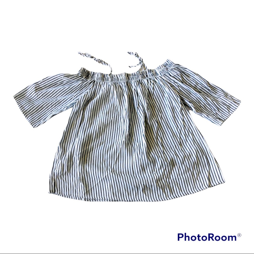 Blue Rave Shirt Medium Striped